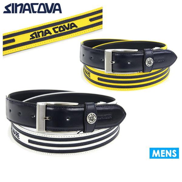 最適な価格 ロゴレザーベルト メンズ シナコバ Sinacova ゴルフ 2760 送料無料 Www Muslimaidusa Org