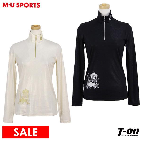 長袖ポロシャツ レディース MUスポーツ MUSPORTS ゴルフウェア