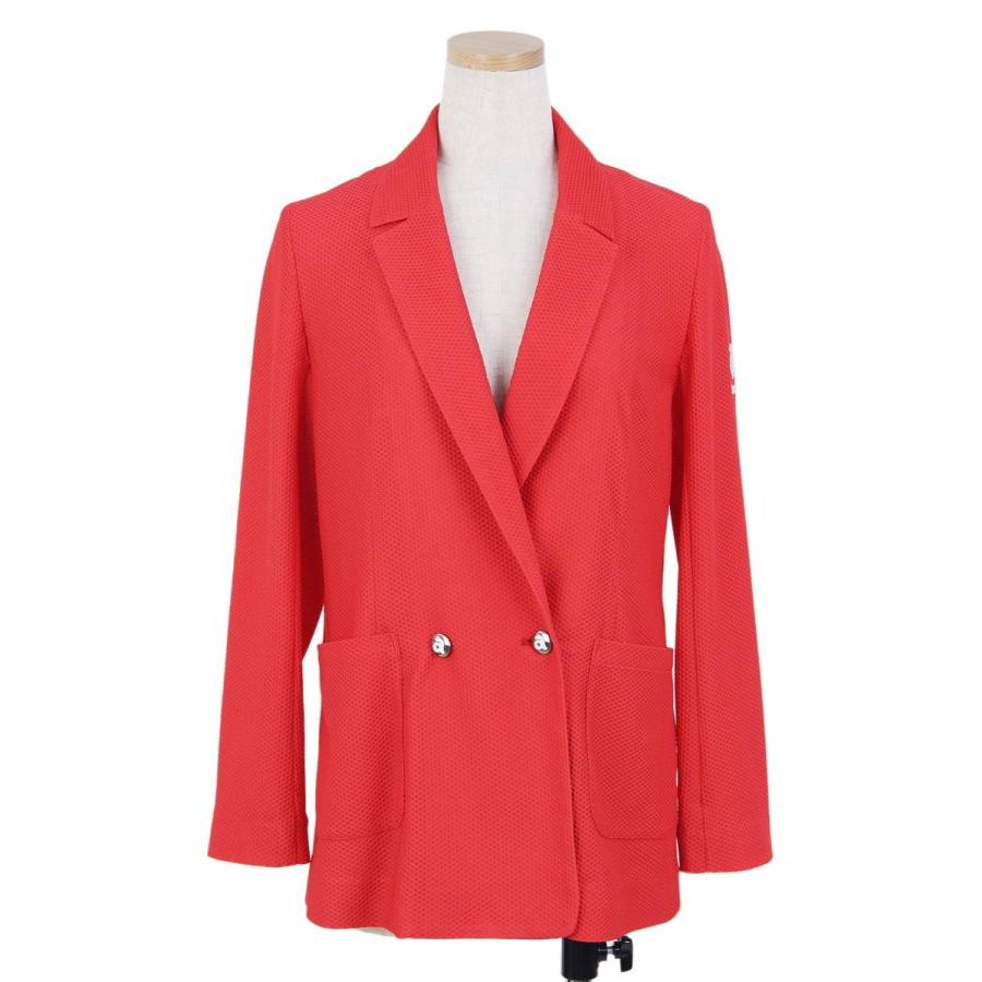 大注目 Archivio Sale アルチビオ 30 Off レディース ゴルフウェア 送料無料 ロゴワッペン メッシュ調素材 ストレッチｕvカット 前立て２つボタン ダブルブレスト ダブルジャケット テーラードジャケット ジャケット レディースウェア Williamsav Com