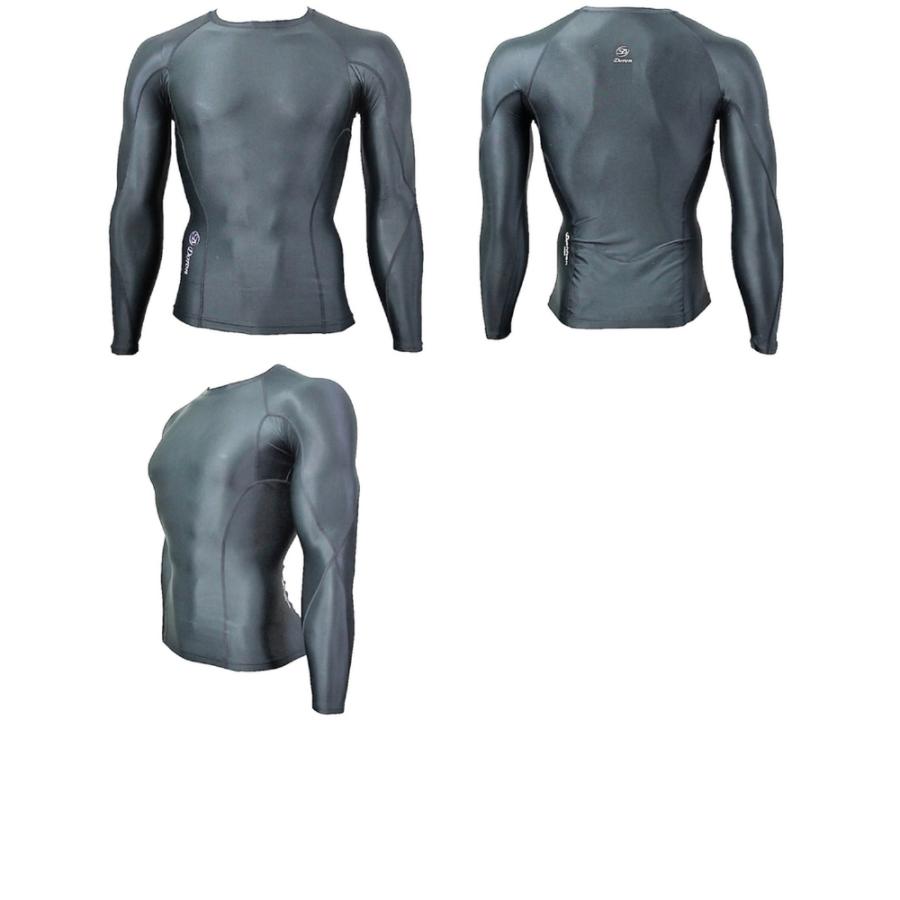 Phiten X30 doron コンプレッションウェア ロングスリーブ Doron（ドロン） コンプレッションウェア メンズ ロングスリーブシャツ