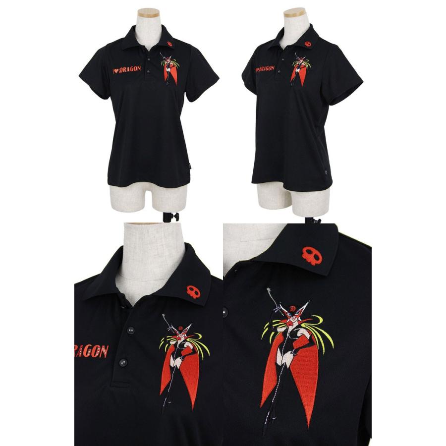 半袖ポロシャツ レディース ダンス ウィズ ドラゴン タツノコプロ コラボ Dance With Dragon Dwd ゴルフウェア T On ゴルフウェア 通販 Paypayモール