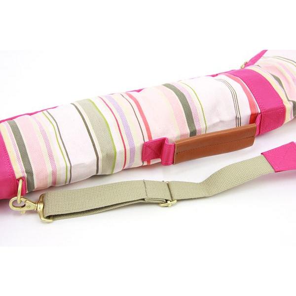 美品】LES TOILES DU SOLEIL ゴルフ クラブケース ピンク 楽天