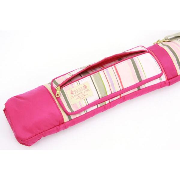 【美品】LES TOILES DU SOLEIL ゴルフ クラブケース ピンク LES TOILES DU SOLEIL 【20％OFFセール】クラブケース メンズ