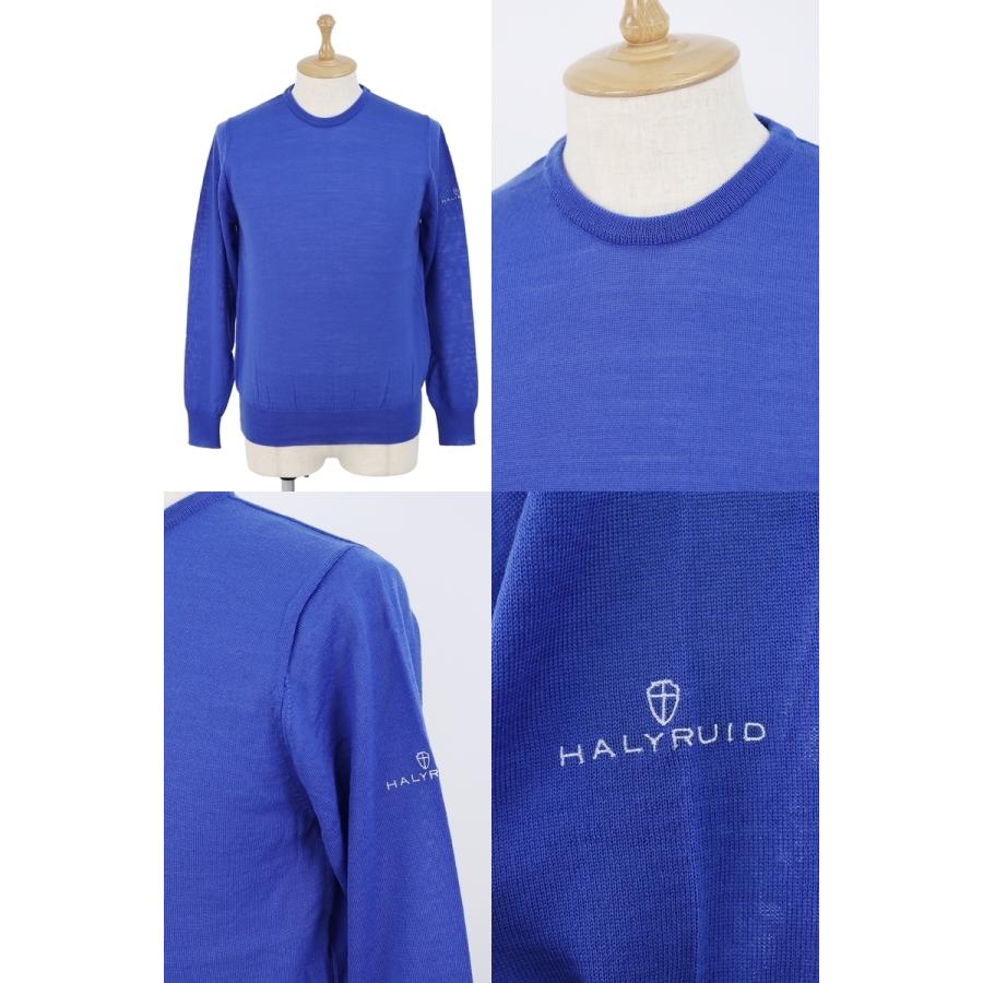 HALYRUID クルーネックセーター メンズ ハリールイド ゴルフウェア