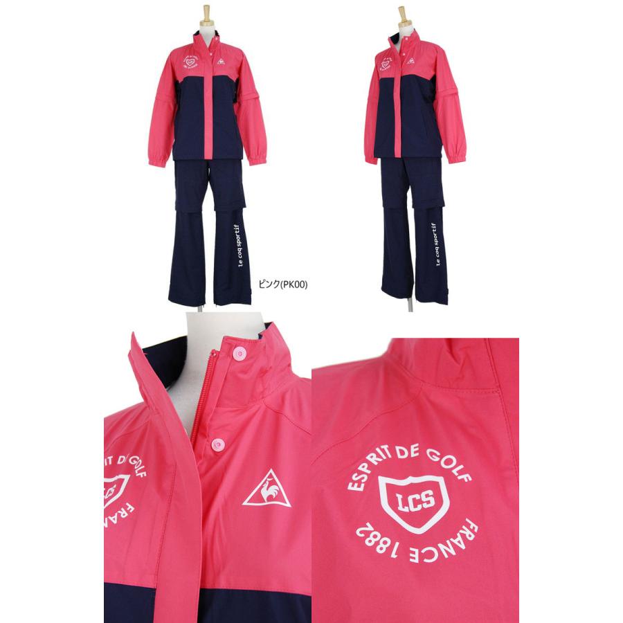 レインウェア 上下セット レディース ルコックスポルティフ ゴルフ Le Coq Sportif Golf料 ゴルフウェア T On ゴルフウェア 通販 Paypayモール