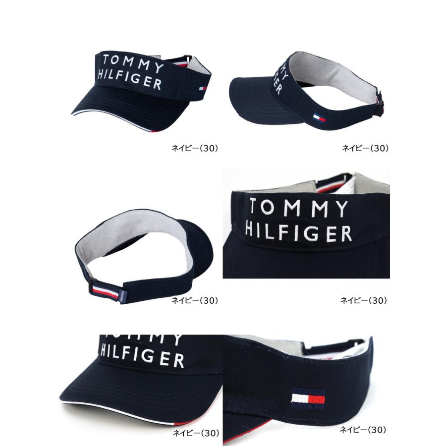 サンバイザー レディース トミー ヒルフィガー ゴルフ TOMMY HILFIGER GOLF 日本正規品  ゴルフ thmb225f｜t-on｜03