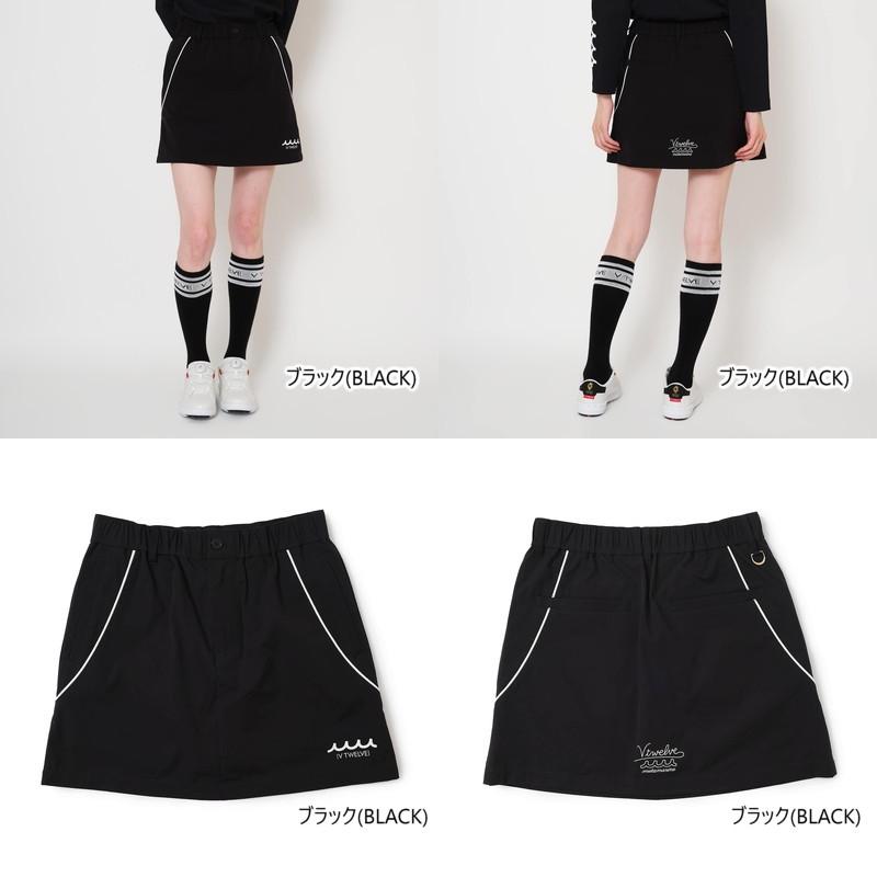 V12 スカート レディース ゴルフ ヴィ・トゥエルブ ムータマリン