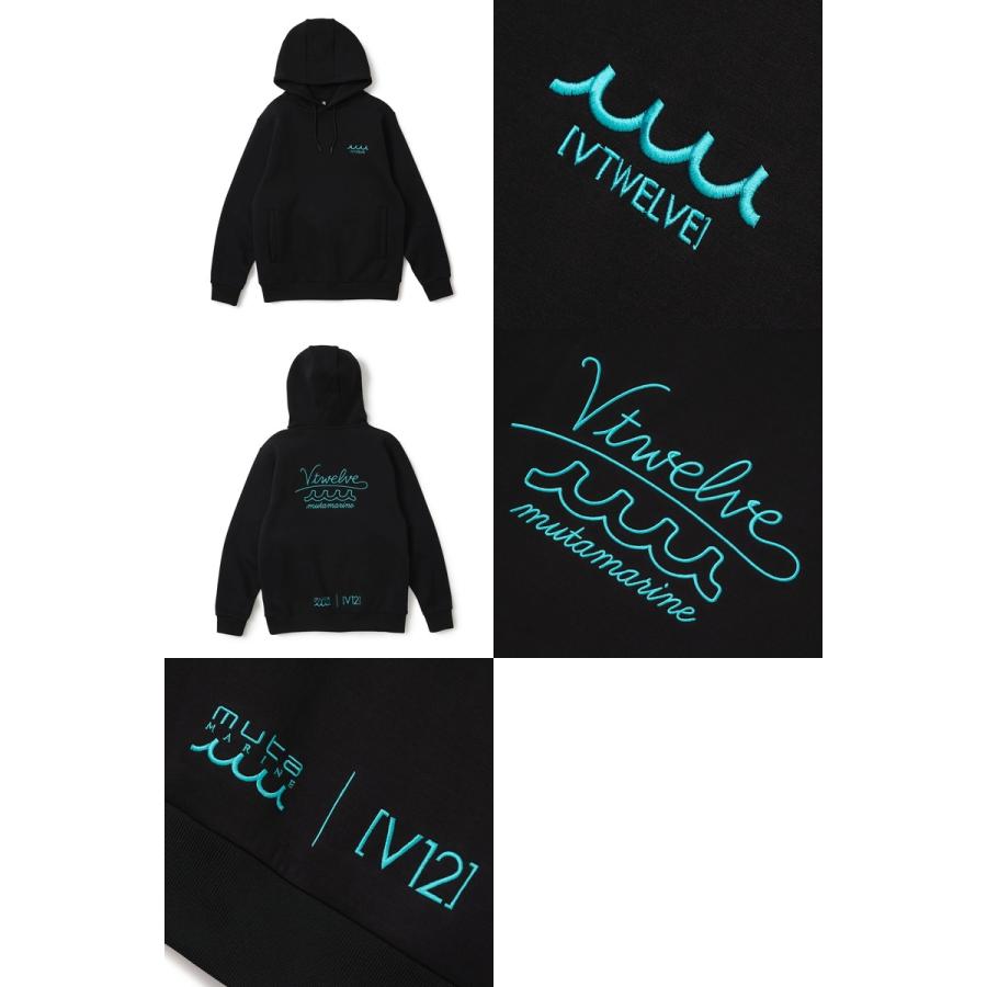 V12 パーカー メンズ ヴィトゥエルブゴルフ ムータマリン コラボ