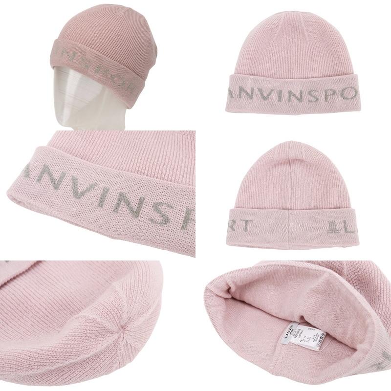 【大感謝祭P10倍】ニット帽 レディース ランバン スポール LANVIN SPORT 日本正規品 2025 秋冬 新作 ゴルフ vg5fcp43l LANVIN SPORT（ランバンスポール） 【新年還元祭P10倍】ニット帽