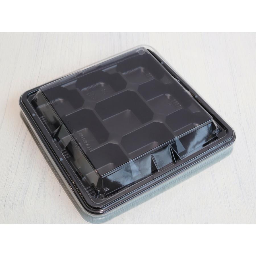 弁当容器 使い捨て KF-80黒OPS蓋セット600枚 KF80 黒 お弁当箱 業務用