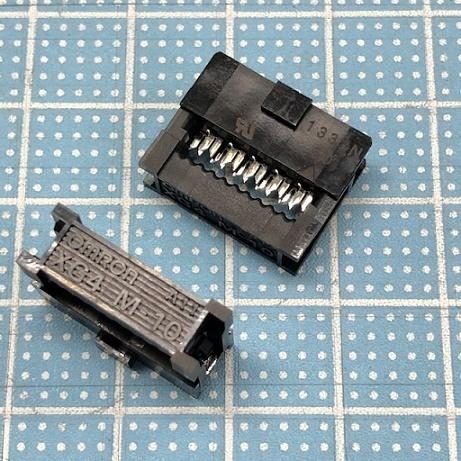 フラットケーブルコネクタ XG4M-1030-T(リリーフ付セット品) : テクノ