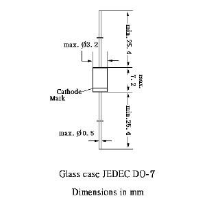 ゲルマニウムダイオード 1K60(1N60代替品) : テクノパーツ - 通販