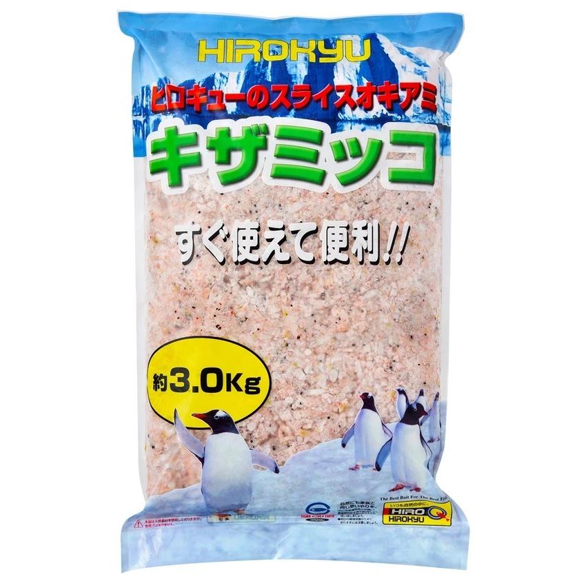 ヒロキュー 冷凍エサ スライスオキアミ キザミッコ 3kg 撒き餌 ポイント全額払い不可 フィッシングショップtポート 通販 Yahoo ショッピング