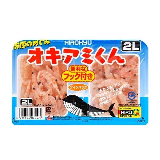 冷凍エサ ヒロキュー オキアミくん（M・L）刺し餌 ツケエサ 不凍加工 M