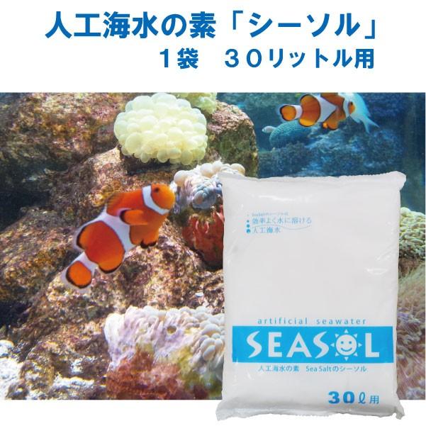 981 人工海水の素 Sea 誕生日 お祝い ポイント全額払い不可 30リットル用 Saltのシーソル