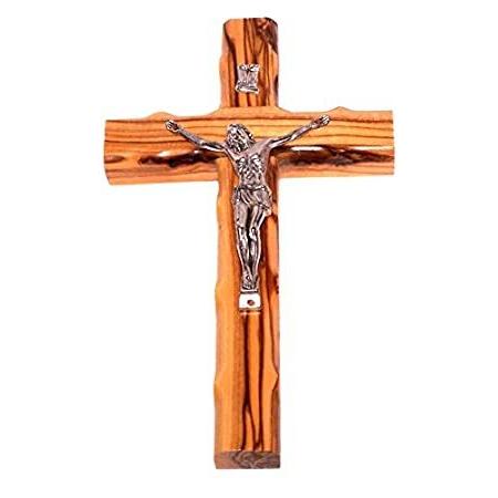 特別価格Holy Land Market Olive Wood Cross with Crucifix (6.25" h)好評販売中 各宗派