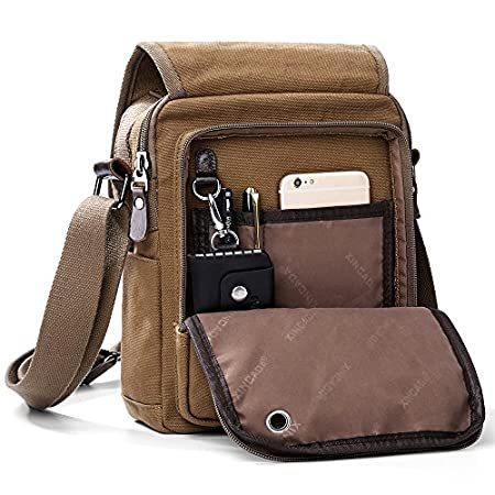 【最新入荷】 Travel Bags Shoulder Canvas Bag Messenger Bag Mens 特別価格XINCADA Bag Cr好評販売中 Purse Man ガーメントバッグ