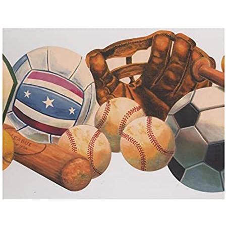 特別価格野球バスケットボールテニスサッカーバスケットボールバスケットグローブ 内装 バットスポーツ壁紙ボーダーレトロデザインロール15 X X 好評販売中 B07b4mgd9pならショッピング ランキングや口コミも豊富なネット通販 更にお得なpaypay残高も スマホアプリ