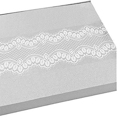 特別価格粘着ホワイトレース ショップ 透明 取り外し可能 壁紙 壁紙 ボーダー ショップ T Rの特別価格粘着ホワイトレース ディスプレイ ウィンドウステッカー バスルーム 000好評販売中 B07fdkdb9c One T R ミラー装飾 Size