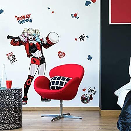 特別価格roommates 内装 ハーレイ クイン 住宅設備 剥がして貼れる巨大な壁用デカール