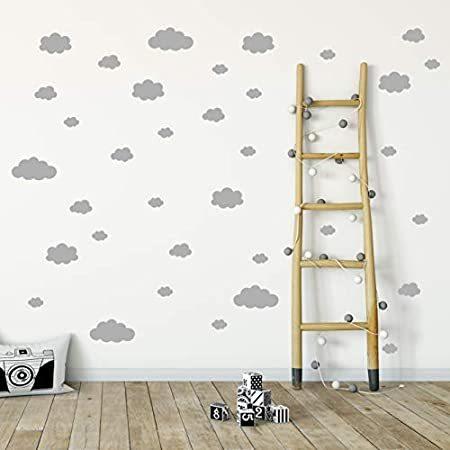 特別価格vieli 壁紙 Arte Clouds ウォールビニールデカール装飾保育園 Clouds 子供用粘着雲ステッカー 北欧の赤ちゃん用寝室の装飾 Vac好評販売中 グレー グレー T R B08cbl7mg2 まとめ買いお得