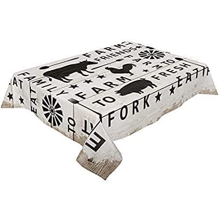 海外ブランド Cotton Tablecloth Animals Farm 特別価格60x1inch Linen Table好評販売中 Durable Cloth Table テーブルクロス Test Panama Com Mx