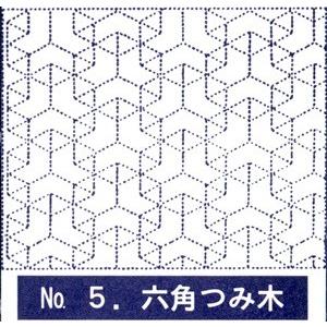 刺し子 花ふきん コロン製絲 六角つみ木 白地 図案 5 Coron Ss W 5 刺し子 こぎん材料 セイカ堂小売部 通販 Yahoo ショッピング