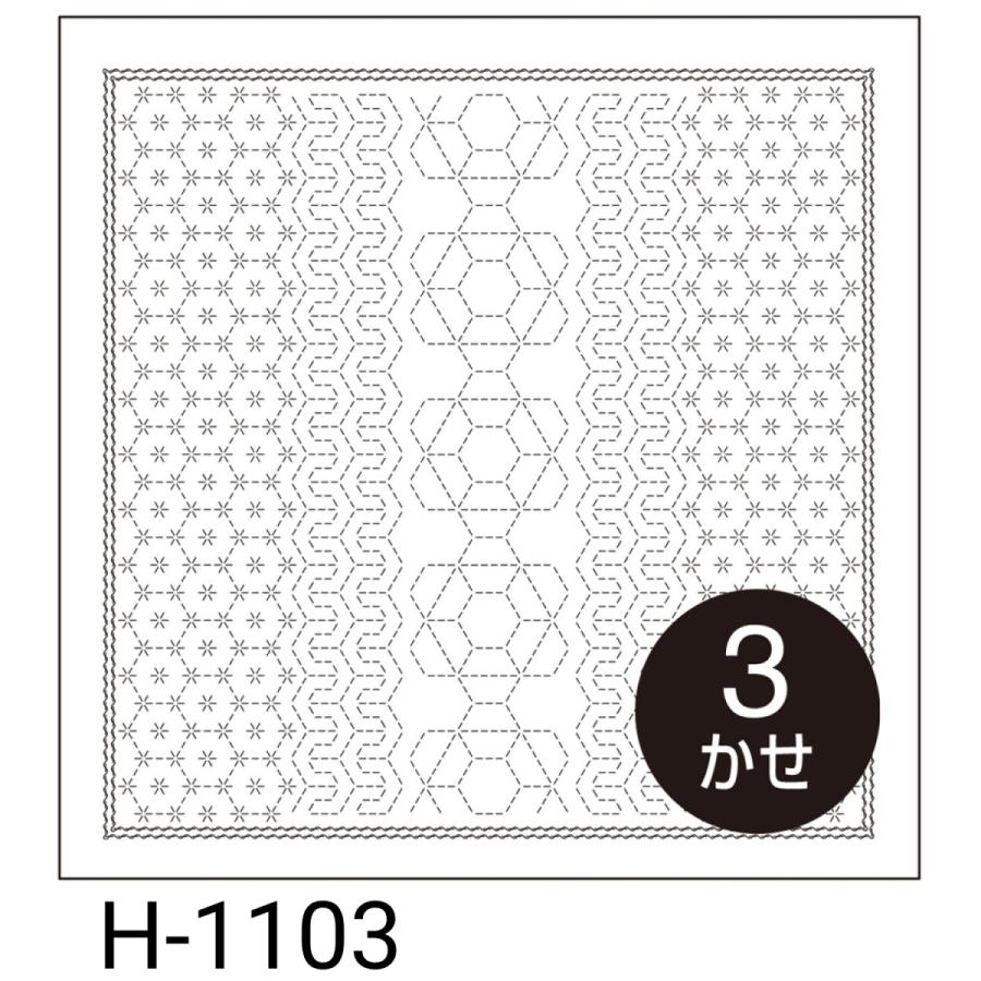 刺し子 花ふきん 布パック オリムパス Honeycomb ハニカム 白 ラ ブケティエル シリーズ オリジナル柄 図案 H 1103 Op H 1103 刺し子 こぎん材料 セイカ堂小売部 通販 Yahoo ショッピング