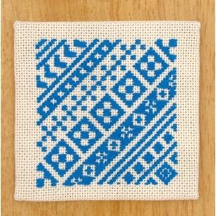 こぎん刺し キット オリムパス こぎん コースター ベージュ こぎん28 Op Kogin128 セイカ堂小売部 ヤフー店 通販 Yahoo ショッピング