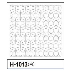 刺し子 花ふきん 布パック オリムパス 霰亀甲 白 伝統柄 図案 H 1013 Op Shn W H 1013 刺し子 こぎん材料 セイカ堂小売部 通販 Yahoo ショッピング