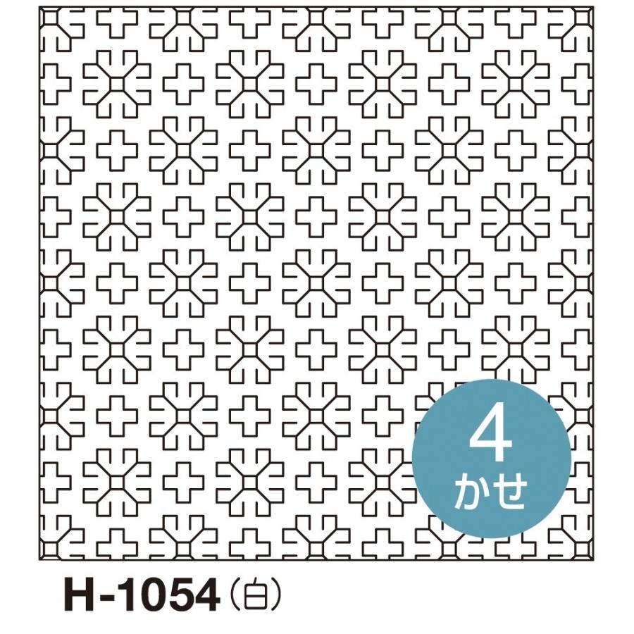 刺し子 花ふきん 布パック オリムパス マーガレット一目刺し 白 図案 H 1054 Op Shn W H 1054 セイカ堂小売部 ヤフー店 通販 Yahoo ショッピング