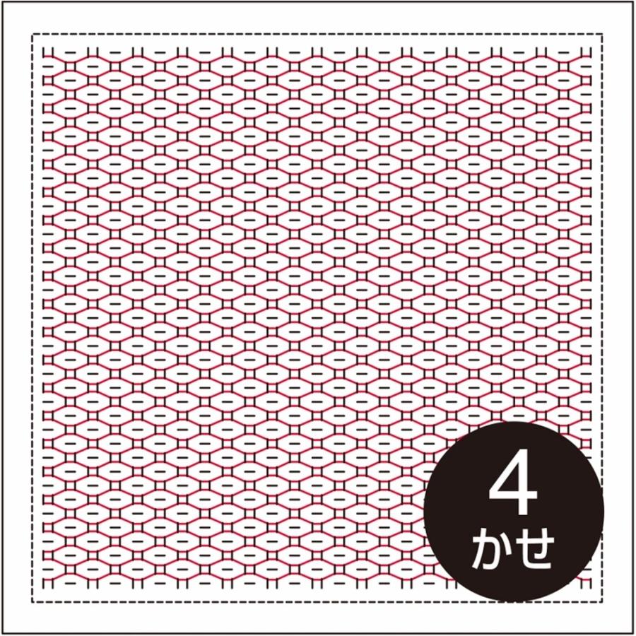 刺し子 花ふきん 布パック オリムパス 福豆 白 くぐり刺し 図案 H 1068 Op Shn W H 1068 刺し子 こぎん材料 セイカ堂小売部 通販 Yahoo ショッピング