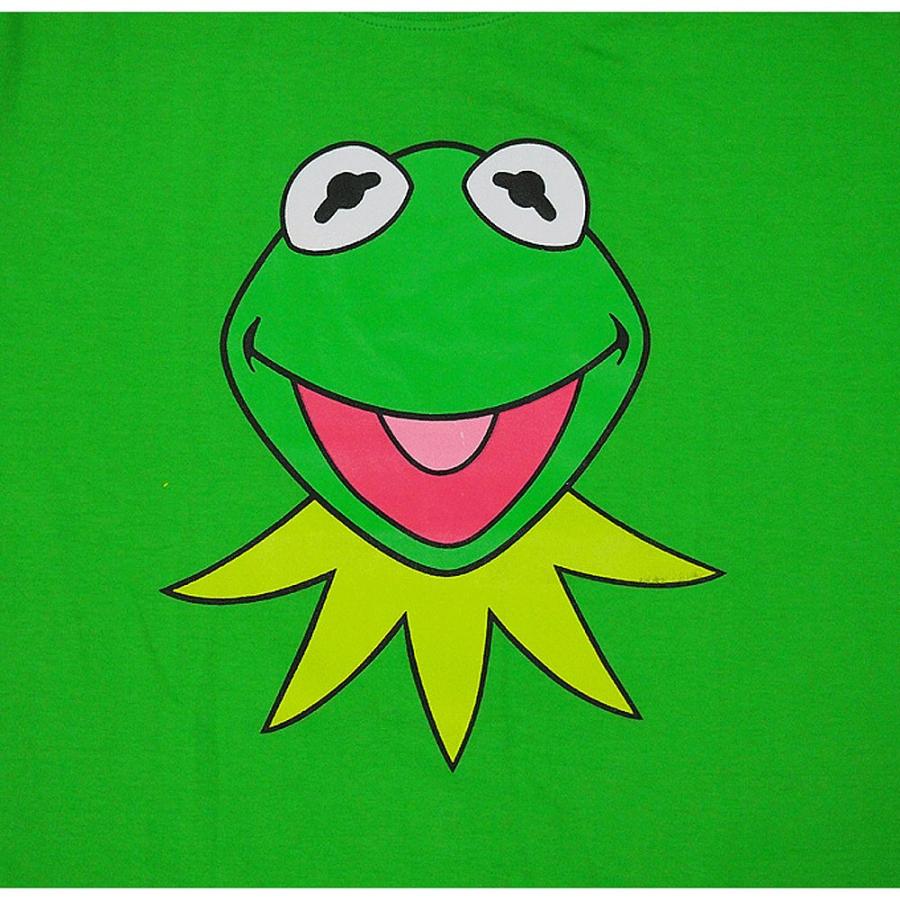 Sesami Street セサミストリート Kermit The Frog カーミット プリントｔシャツ グリーン 男女兼用 Bn614 Tシャツのますだ屋 通販 Yahoo ショッピング