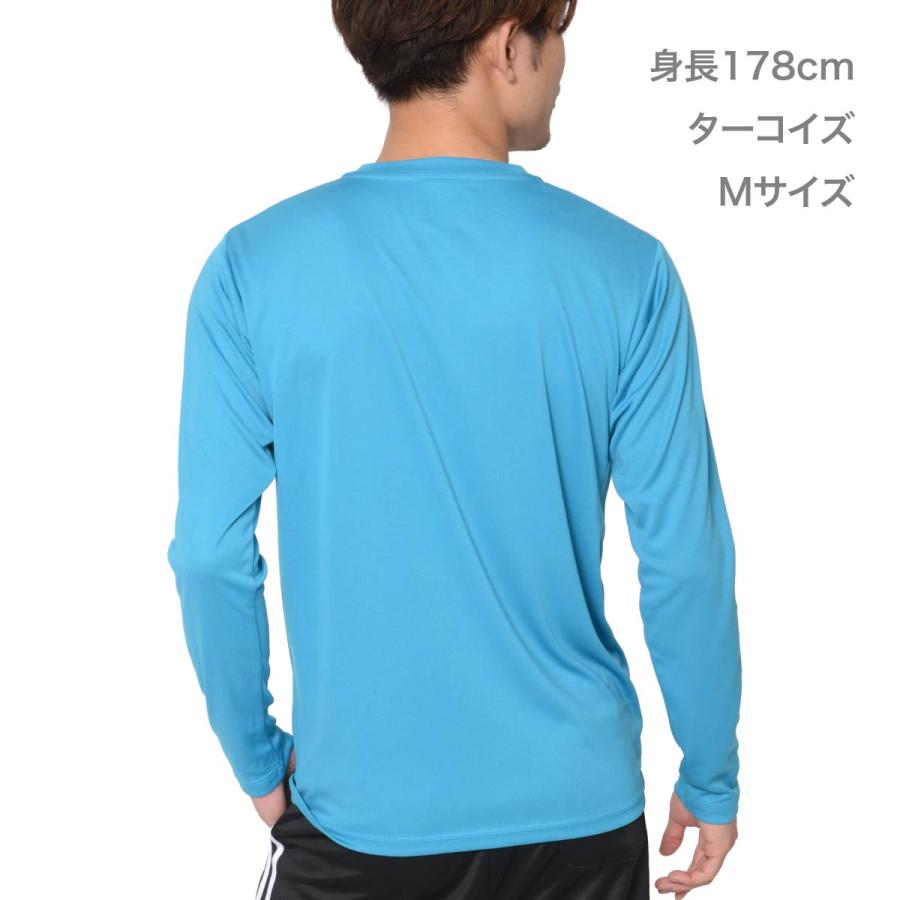 ドライ 長袖 tシャツ メンズ 無地 glimmer グリマー 3.5oz インターロックドライ長袖Tシャツ 00352-AIL 送料無料 インナー ロンティー イベント ユニフォーム｜t-shirtst｜17