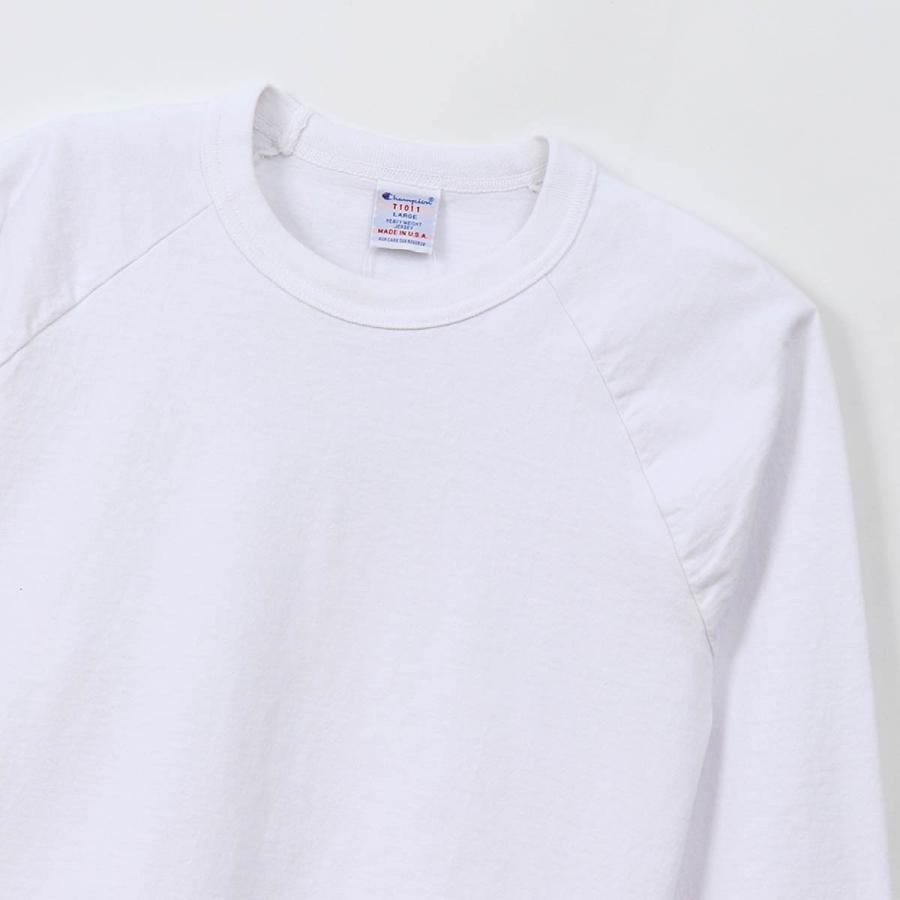 七分袖 Tシャツ メンズ 無地 Champion チャンピオン ラグラン3 4スリーブ 7分袖 Tシャツ T1011 ティーテンイレブン Made In Usa C5 P404 無地tシャツ Tshirt St 通販 Paypayモール