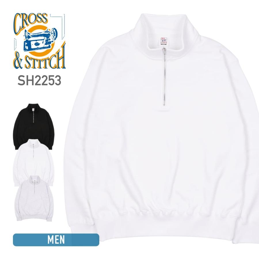 CROSS & STITCH トレーナー メンズ 長袖 CROSS STITCH クロス