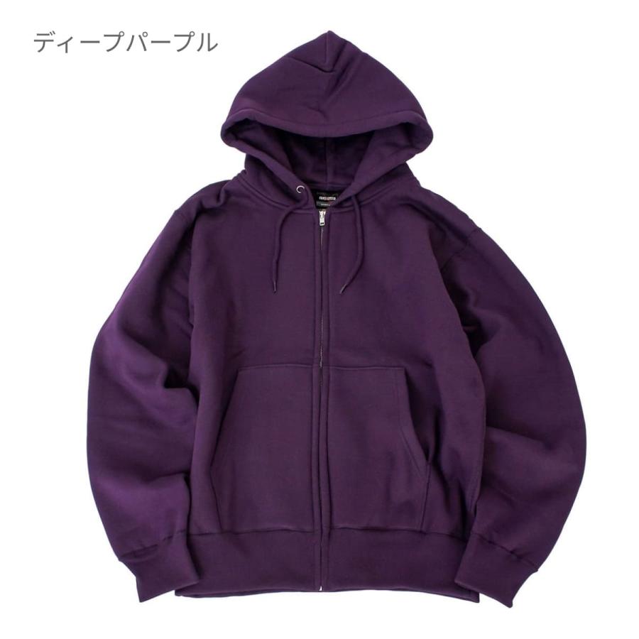 パーカー 無地 CROSS STITCH クロスステッチ 12.4オンス パーカー 無地 CROSS STITCH クロスステッチ 12.4オンス