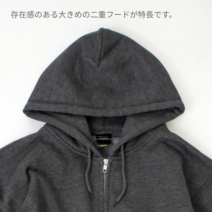 CROSS & STITCH パーカー メンズ 無地 CROSS STITCH 15.6oz クロス