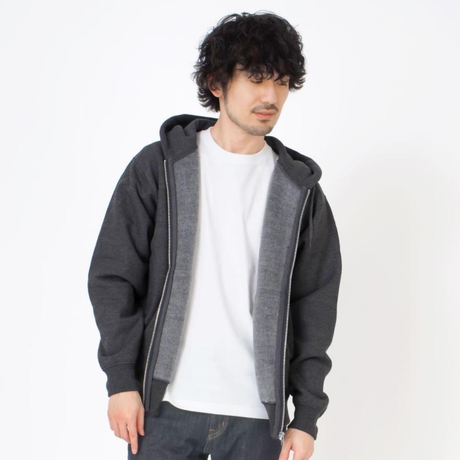 CROSS & STITCH パーカー メンズ 無地 CROSS STITCH 15.6oz クロス