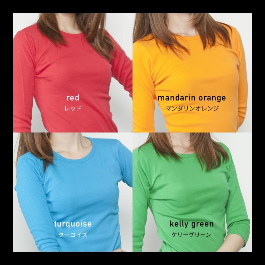 7分袖 Tシャツ 無地 demimoon デミムーン 5.8オンス 3/4スリーブ 7分袖 Tシャツ 無地 demimoon デミムーン 5.8オンス 3/4スリーブ