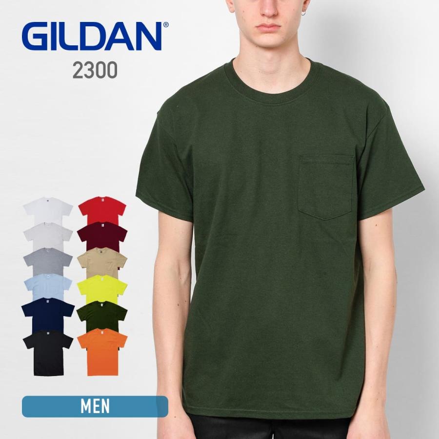 正規品販売！ GILDAN ギルダン 6.0oz ウルトラコットン 無地長袖 Tシャツ M