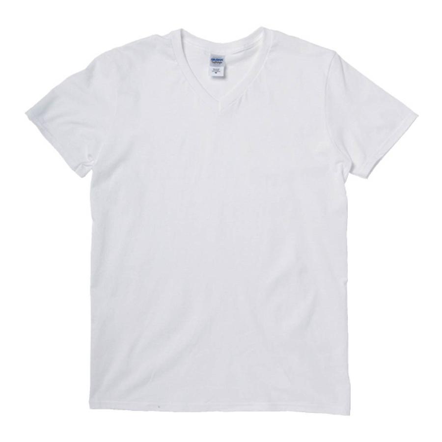 GILDAN Tシャツ メンズ 半袖 ギルダン 4.5 oz ソフトスタイル V