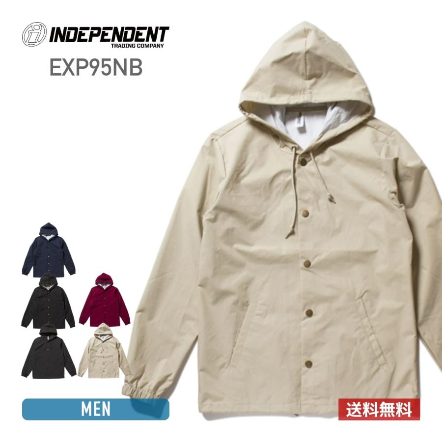 ジャケット メンズ 長袖 INDEPENDENT インデペンデント フーデット 