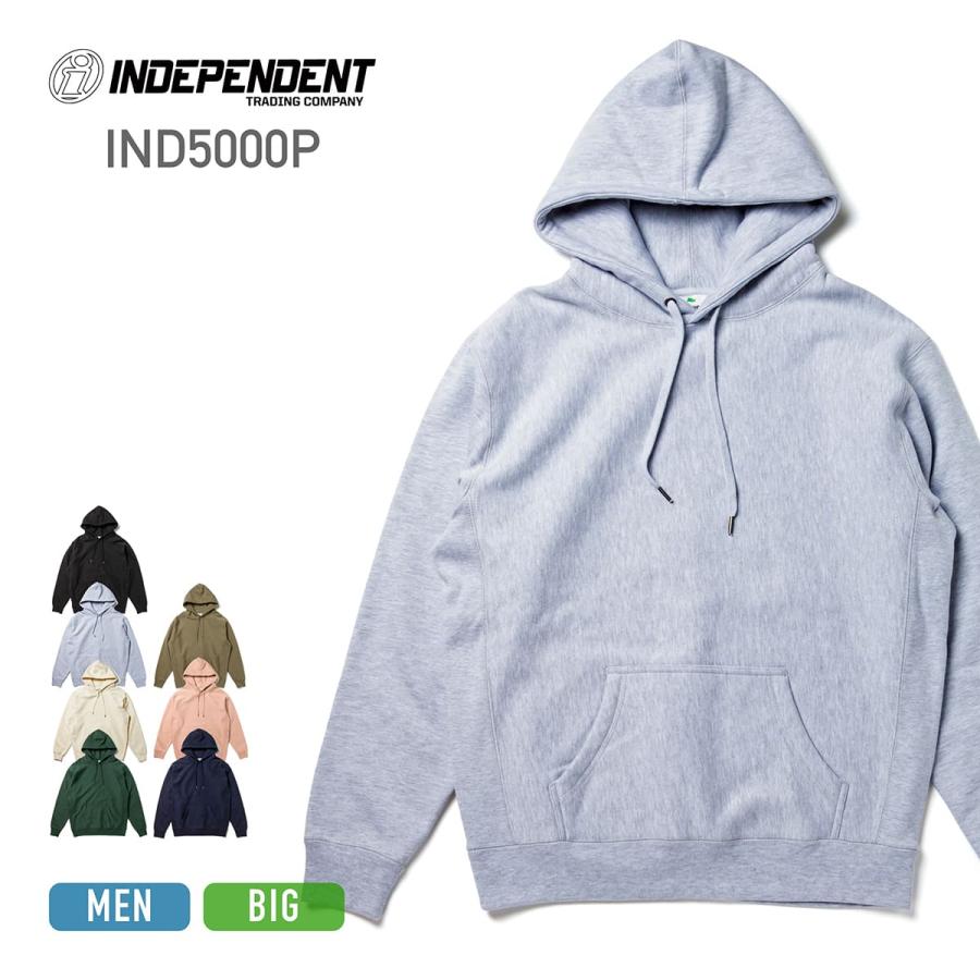 パーカー メンズ 長袖 INDEPENDENT インデペンデント 13.5oz 