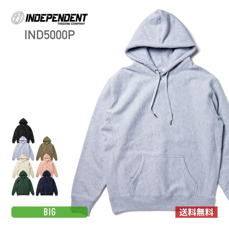 パーカー メンズ 長袖 INDEPENDENT インデペンデント 13.5オンス