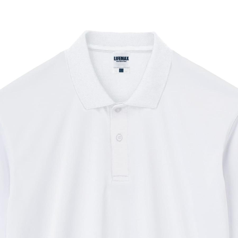 半袖 ポロシャツ メンズ 無地 LIFEMAX ライフマックス 5.3オンス