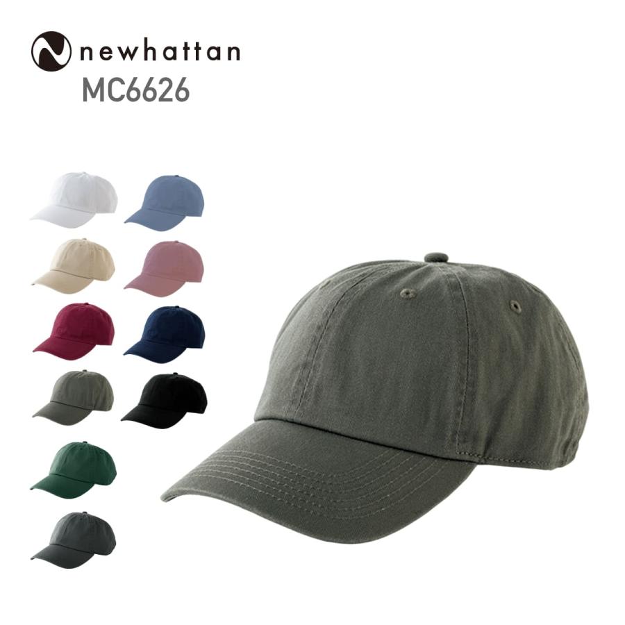 キャップ 帽子 newhattan ニューハッタン コットンキャップ mc6626