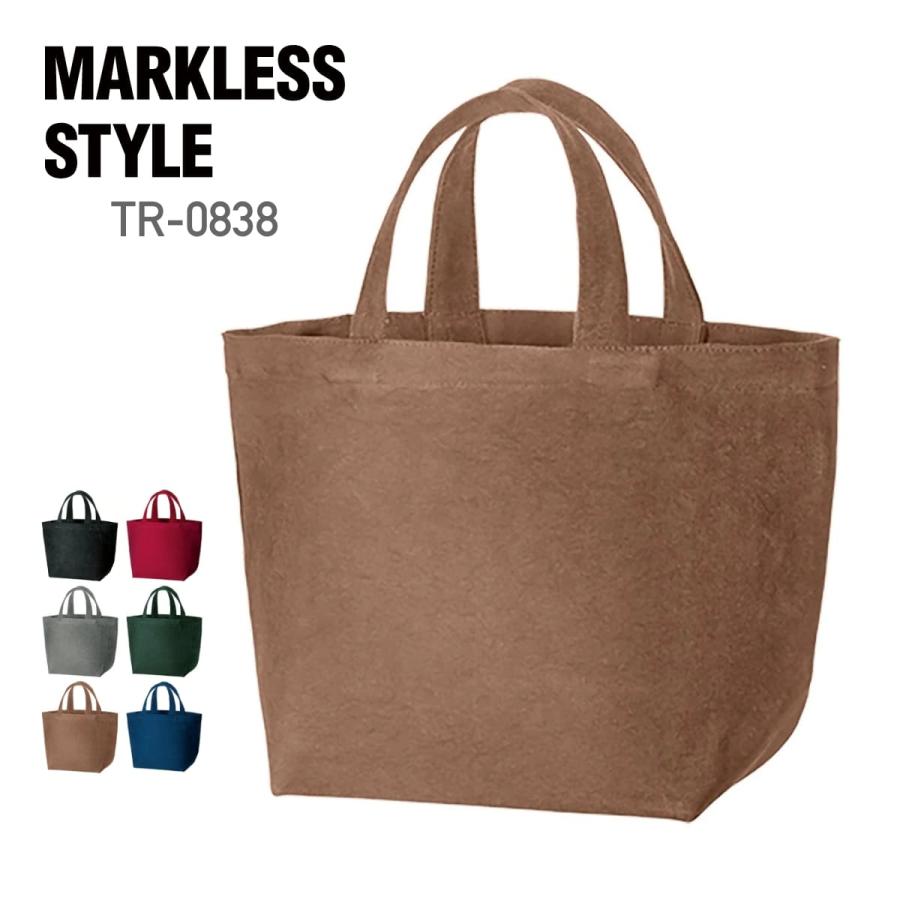 トートバッグ MARKLESSSTYLE マークレススタイル ウォッシュキャンバス