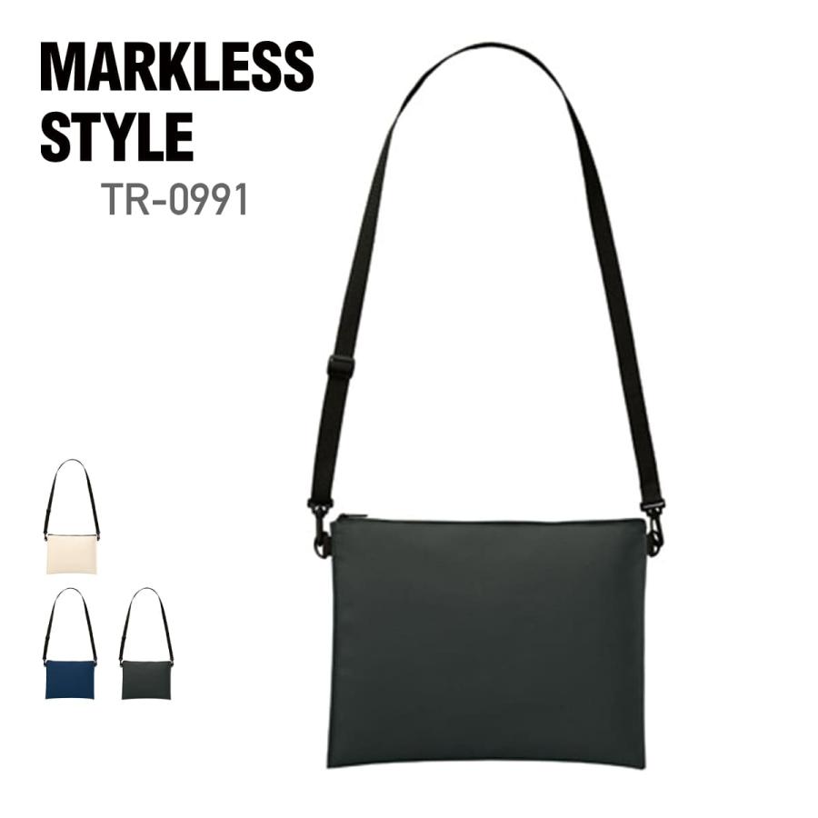 バッグ 無地 MARKLESS STYLE マークレススタイル 2WAYサコッシュ