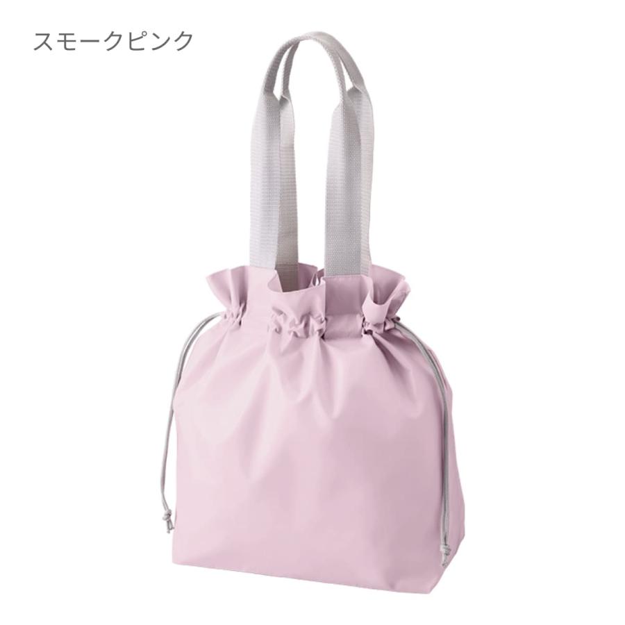 バッグ 無地 MARKLESS STYLE マークレススタイル ポリ巾着トート(M) TR